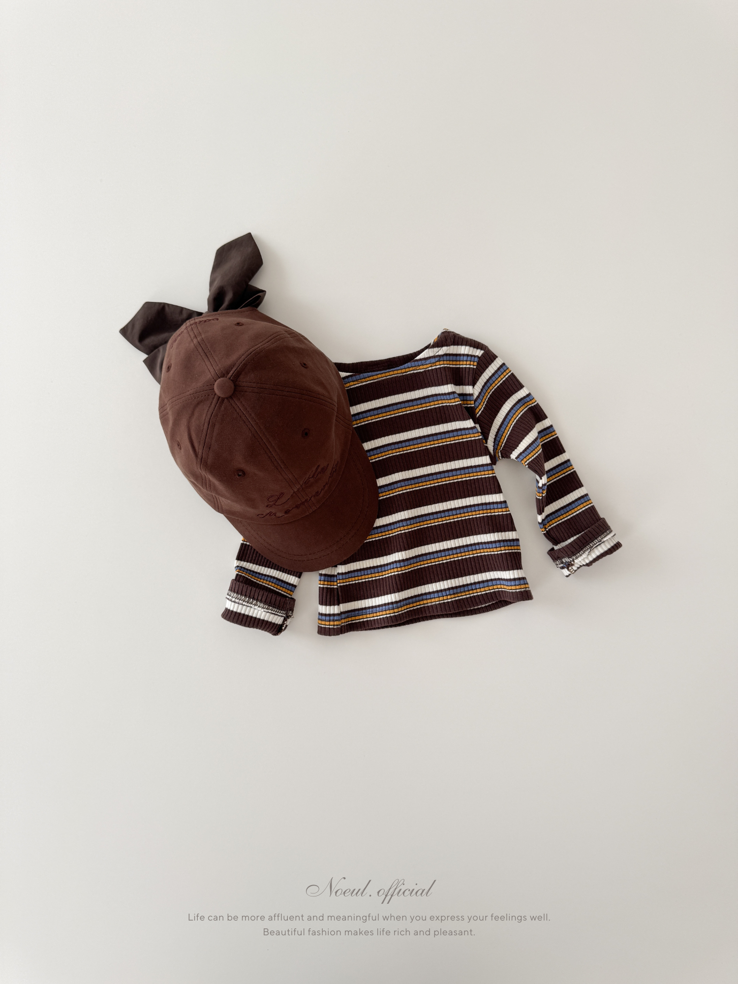 Multi stripe tee