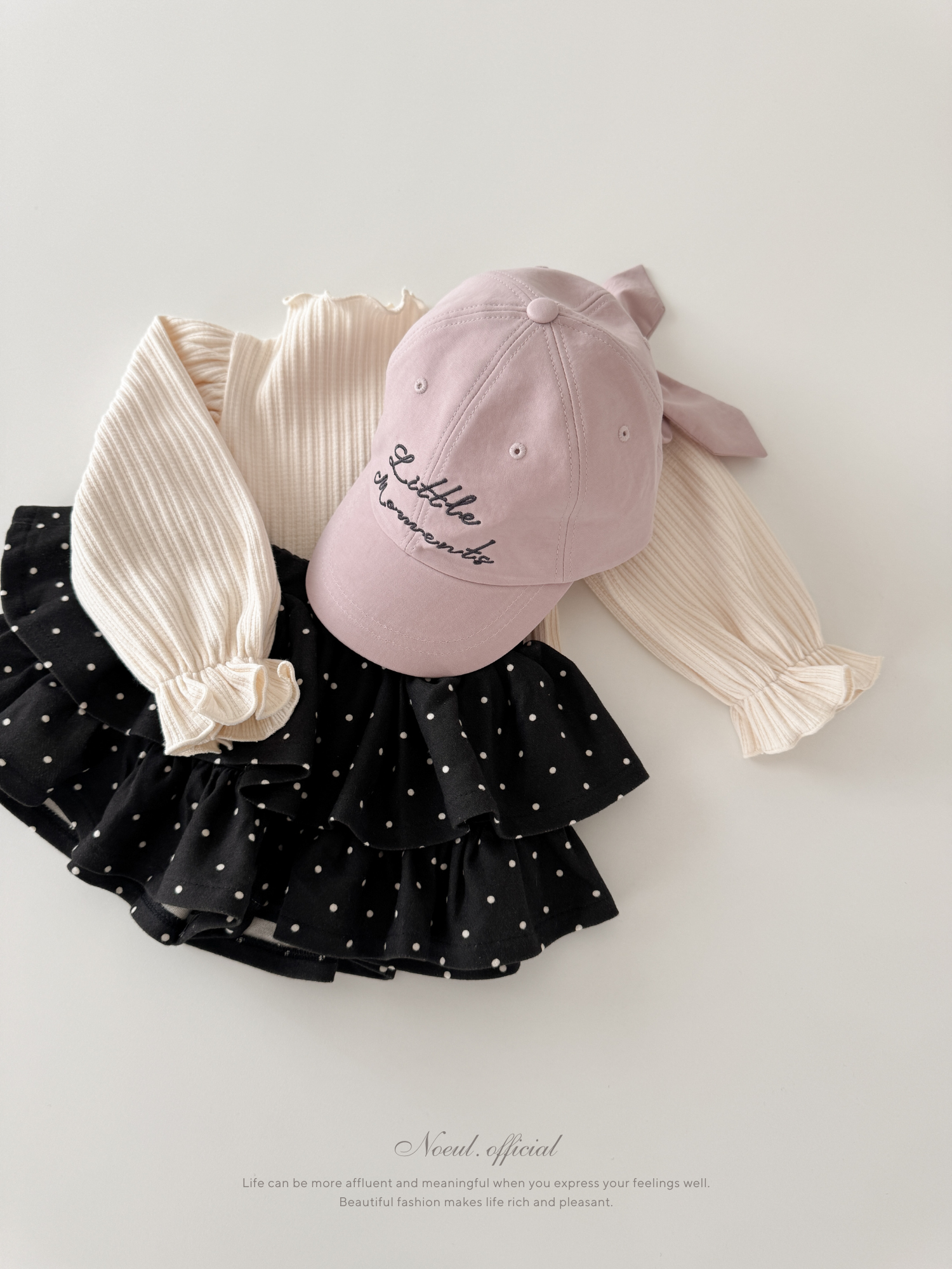 Dot cancan pants