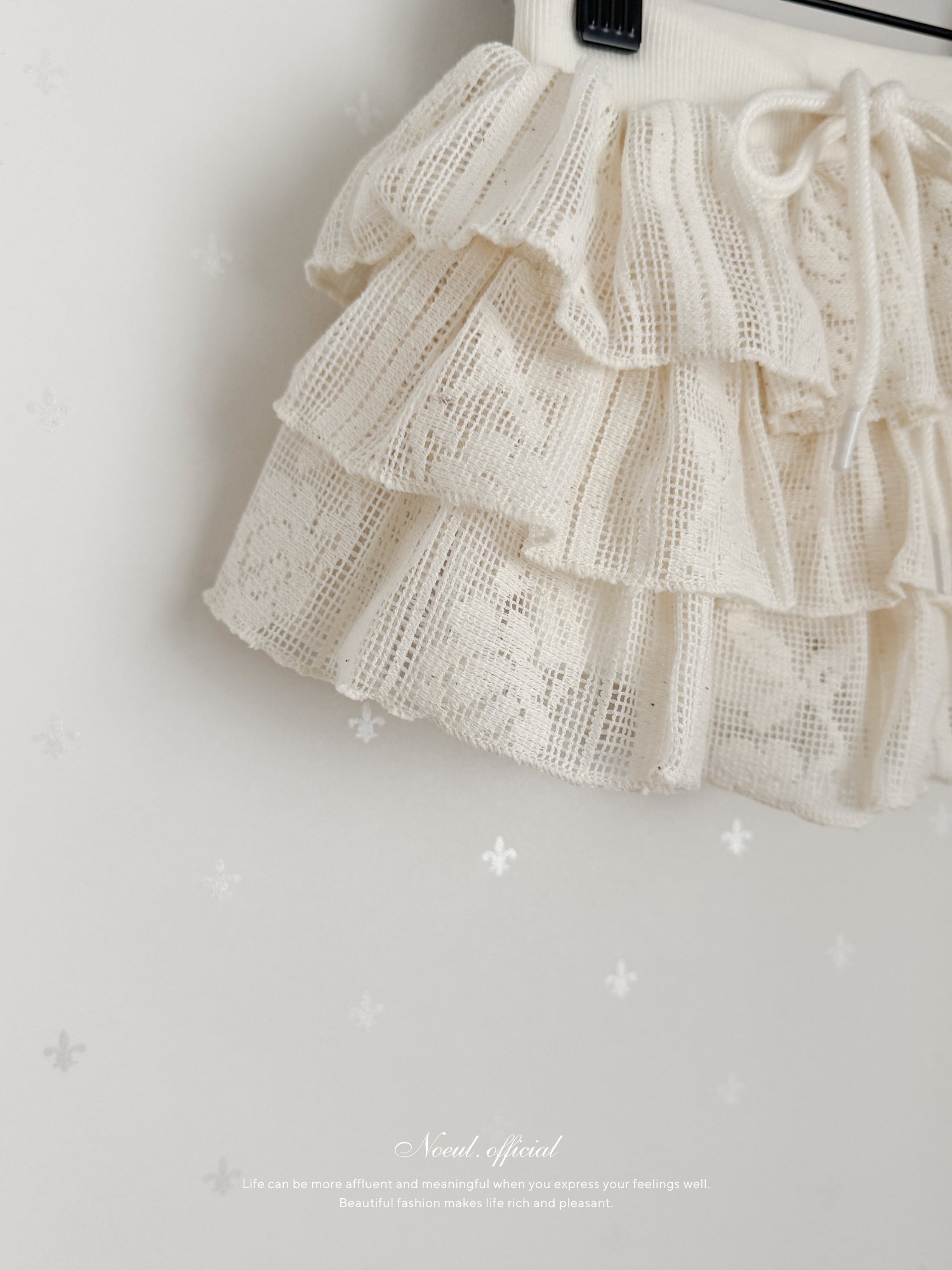 Summer lace cancan skirt