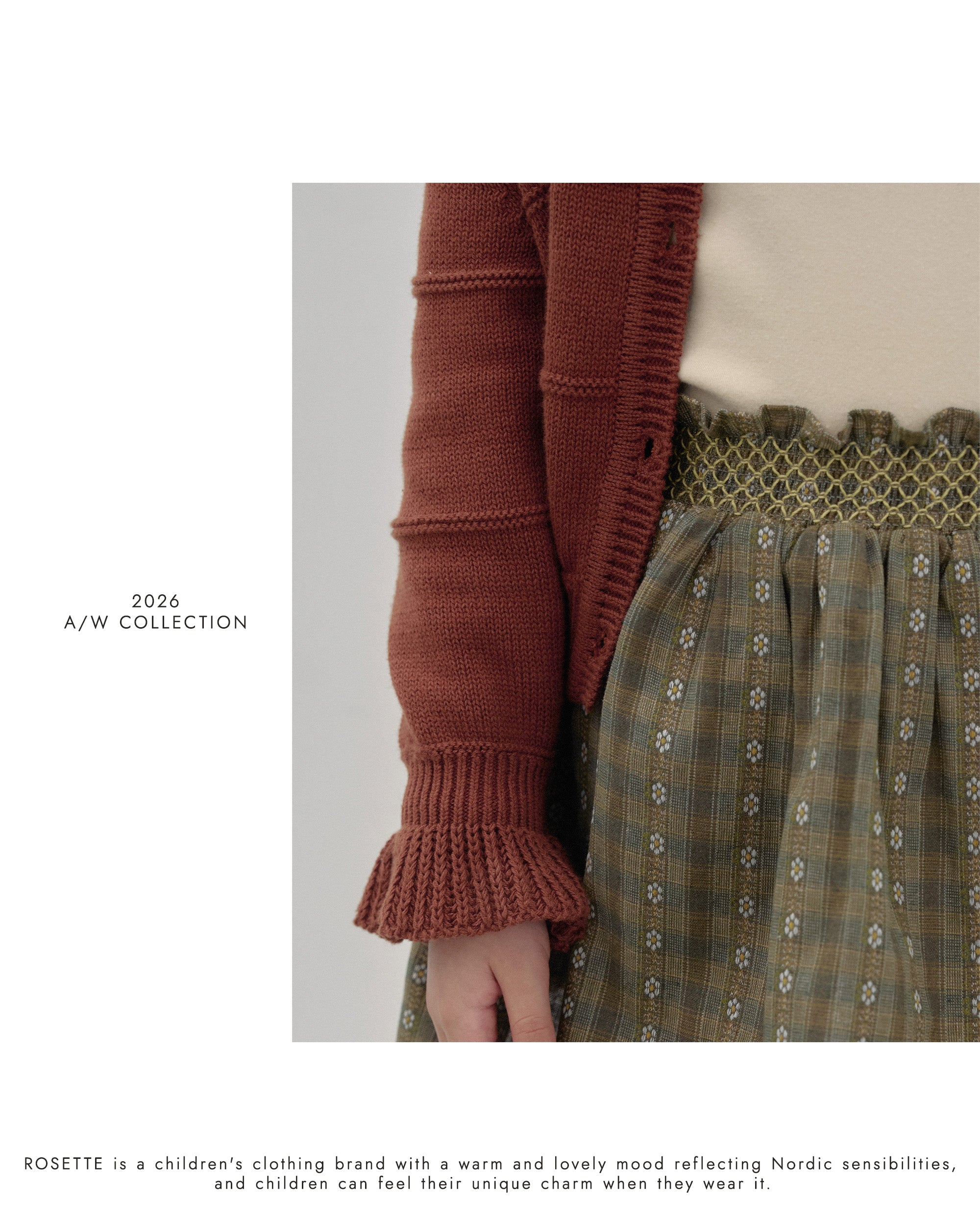 ［ROSETTE］Maple skirt