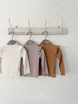 Ribbed Frill Tee