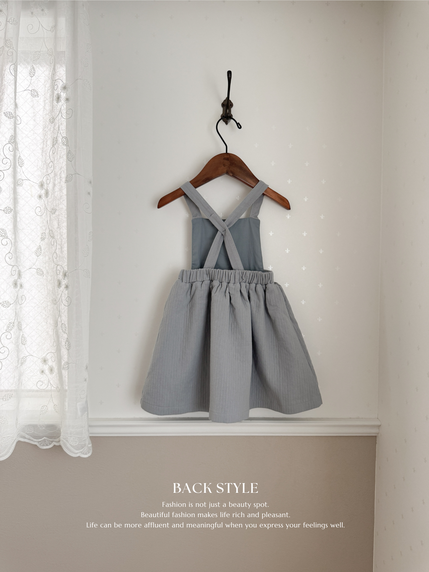 Lylian suspender one-piece