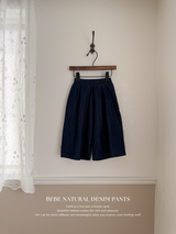 Bebe natural denim pants