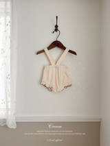 Mellow waffle suspender bloomer