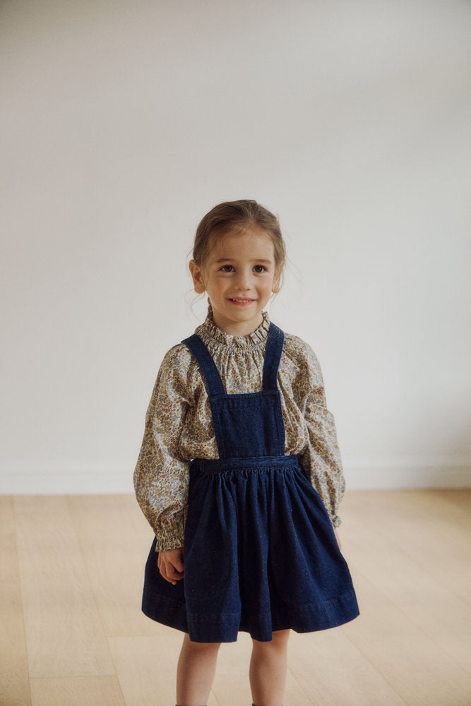 ［inné］Indigo denim skirt