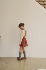 ［inné］Soft long tee (flower)