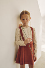 ［inné］Soft long tee (flower)