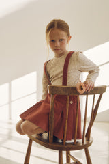 ［inné］Rose Pleats skirt