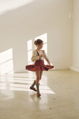 ［inné］Rose Pleats skirt