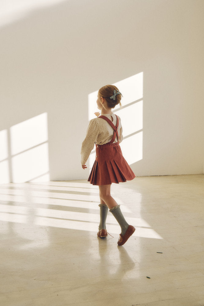 ［inné］Rose Pleats skirt