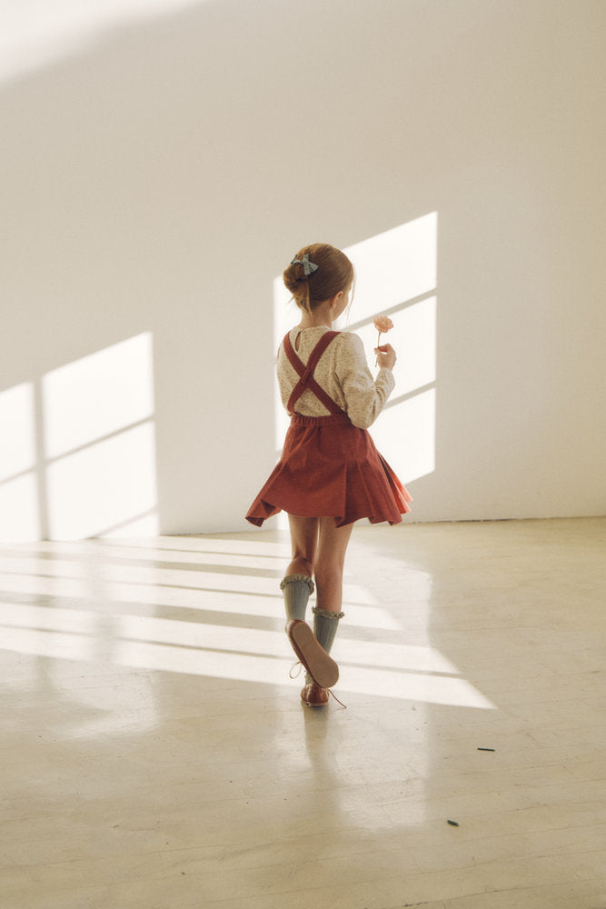 ［inné］Rose Pleats skirt