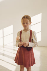 ［inné］Soft long tee (flower)