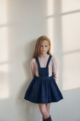 ［inné］Soft long tee (dusty pink)