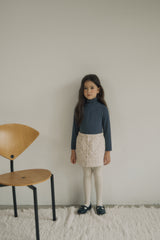 ［inné］ Misty quilted skirt