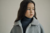 ［inné］Noa wool coat (haze blue)