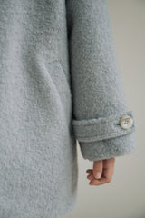 ［inné］Noa wool coat (haze blue)