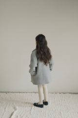 ［inné］Noa wool coat (haze blue)
