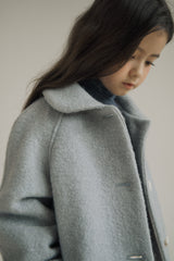 ［inné］Noa wool coat (haze blue)