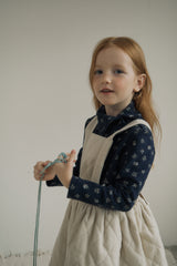 ［inné］ Petal turtleneck (navy)