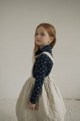 ［inné］ Petal turtleneck (navy)