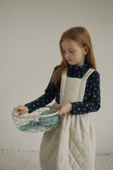 ［inné］ Petal turtleneck (navy)