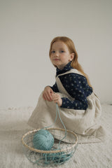 ［inné］Cloud quilted pinafore