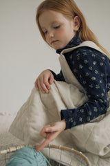 ［inné］Cloud quilted pinafore