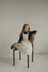 ［inné］Cloud quilted pinafore