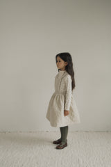 ［inné］Cloud quilted pinafore