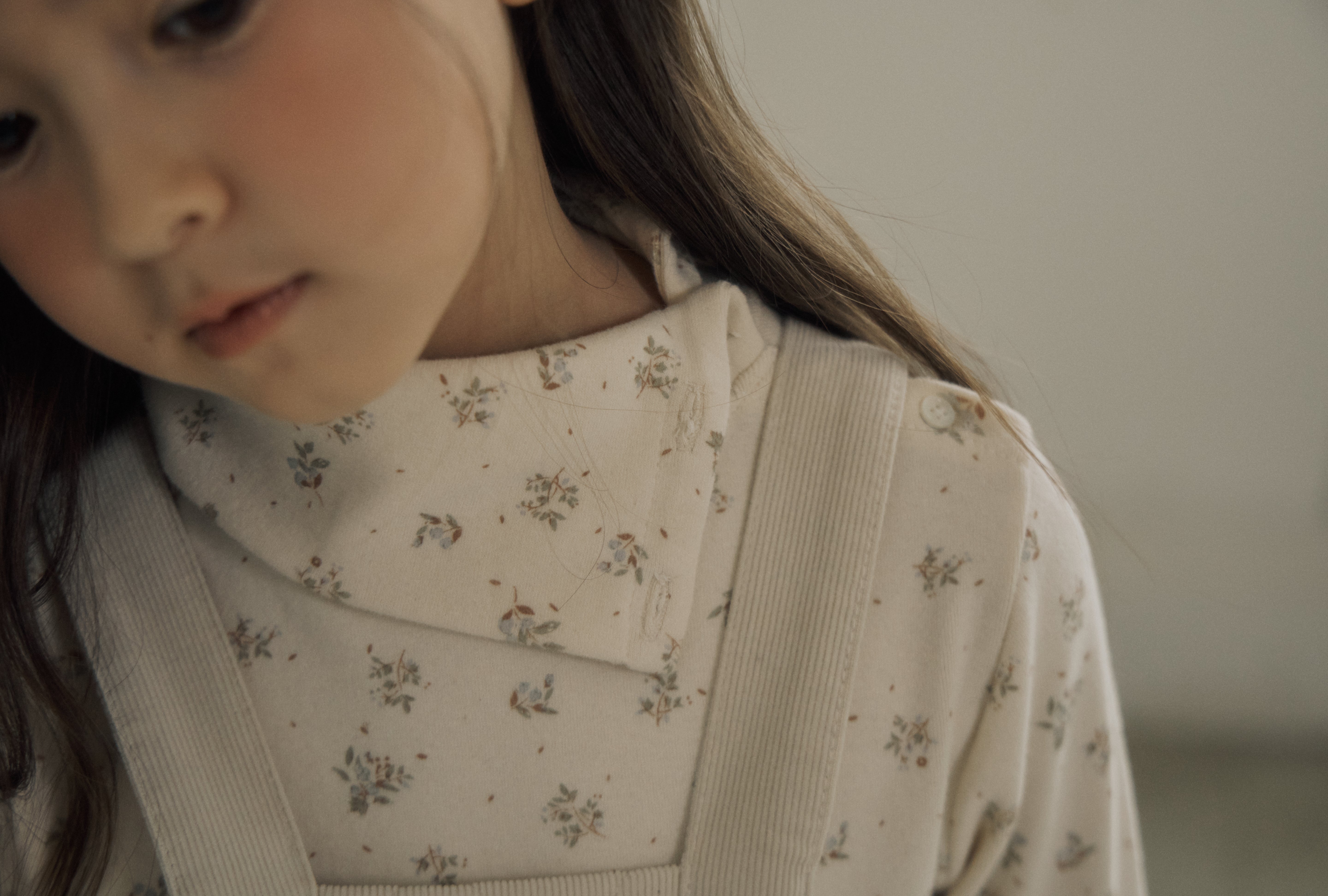 ［inné］Cloud quilted pinafore