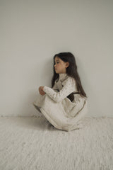 ［inné］Cloud quilted pinafore