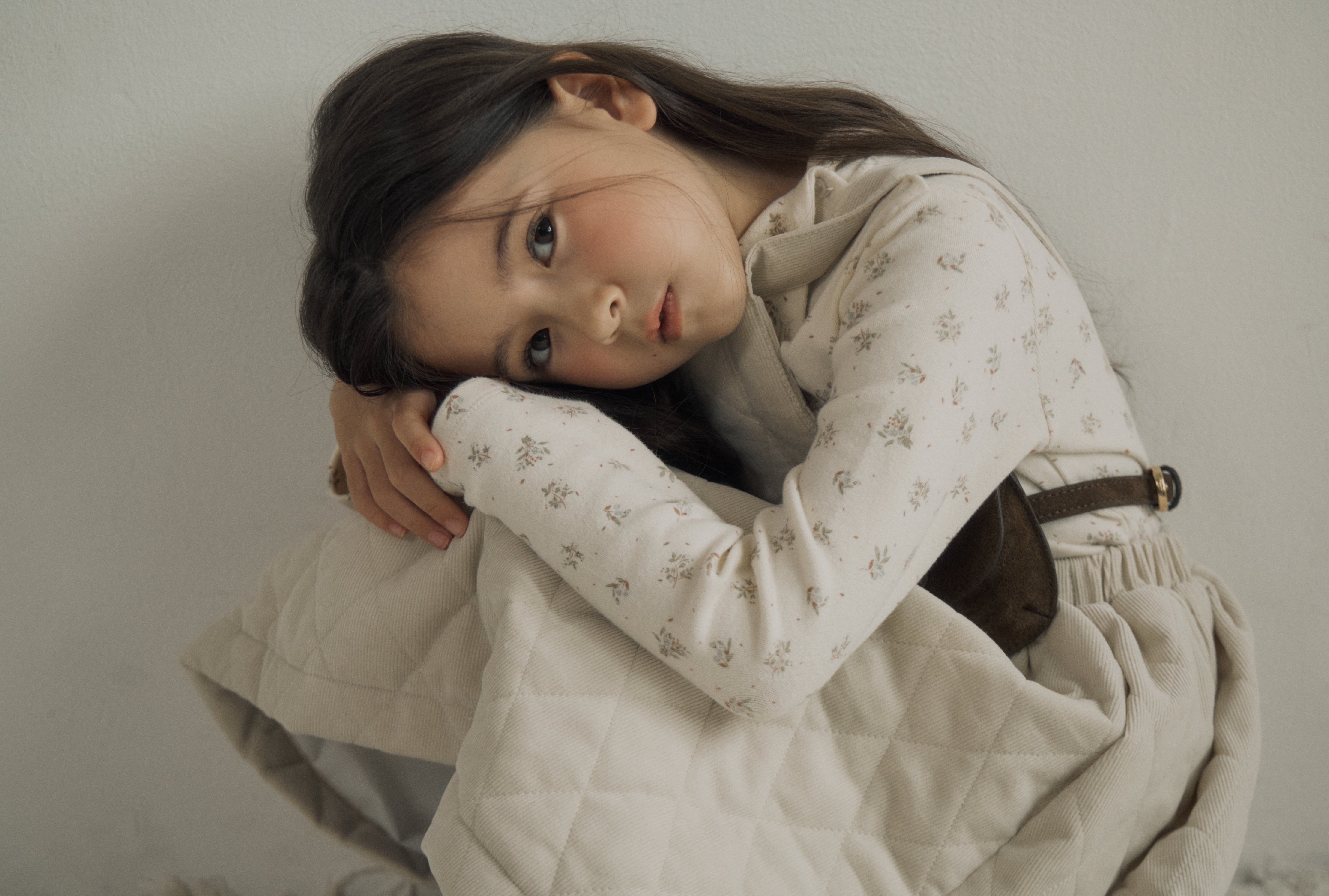 ［inné］ Petal turtleneck (ivory)