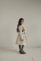 ［inné］Cloud quilted pinafore