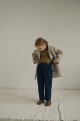 ［inné］Basic soft turtleneck (olive)