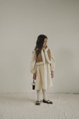 ［inné］ Suede reversible fur vest