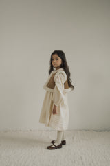 ［inné］ Suede reversible fur vest