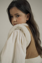 ［inné］ Suede reversible fur vest