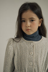 ［inné］Bloom padding jacket (misty)