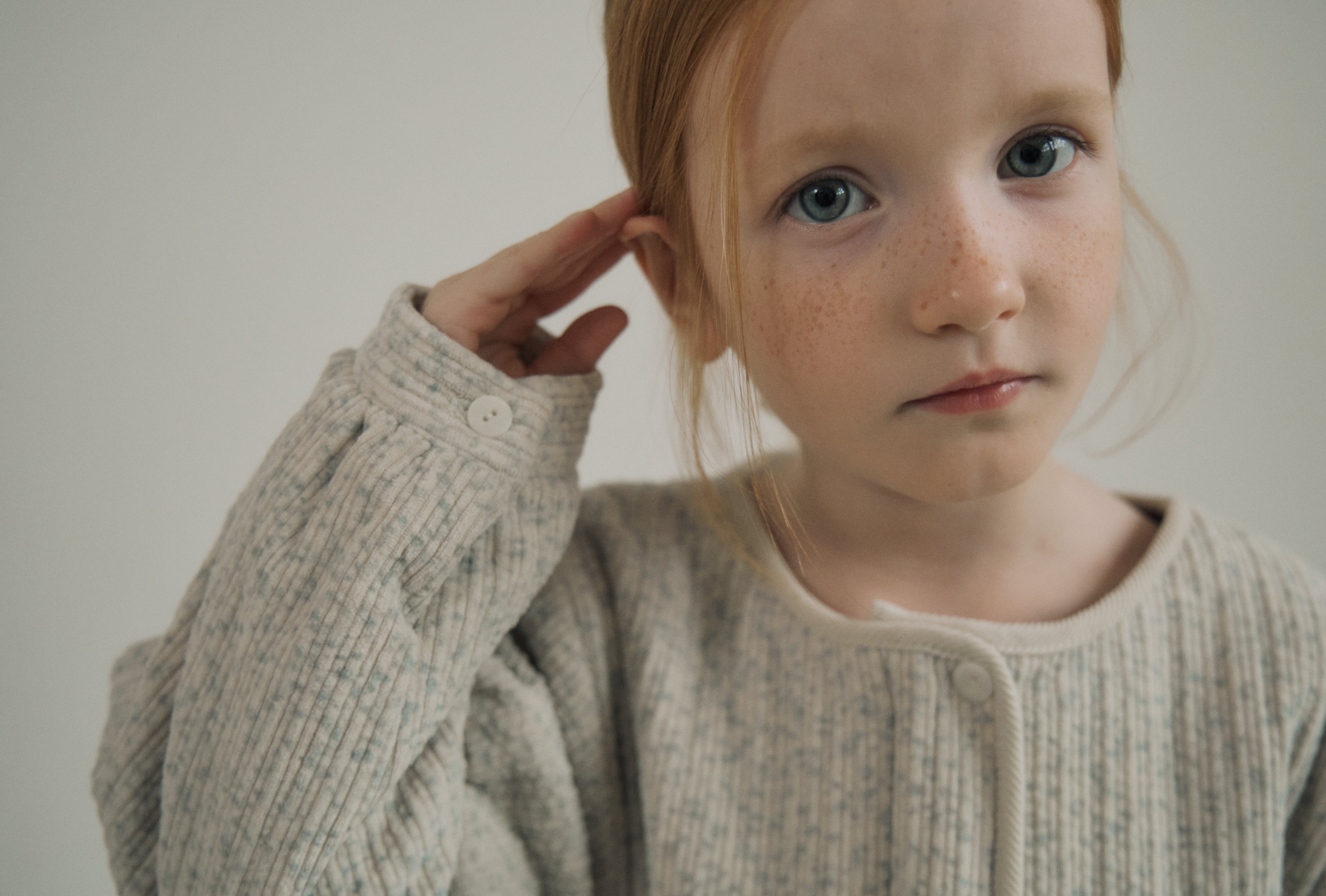 ［inné］Bloom padding suit (misty)