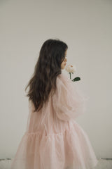 ［inné］Special tulle dress (pink)