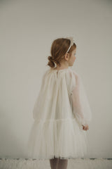 ［inné］Special tulle dress (cream)
