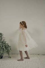 ［inné］Special tulle dress (cream)