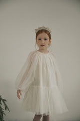 ［inné］Special tulle dress (cream)