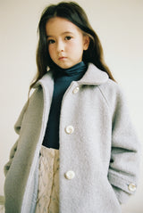 ［inné］Noa wool coat (haze blue)