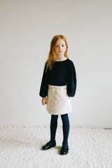 ［inné］Cloud quilted pinafore