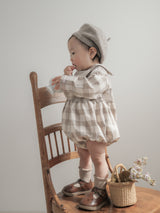 Bonbon check rompers