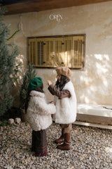[OREN] Shirley sherpa fur vest