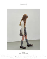［ROSETTE］Duel check skirt