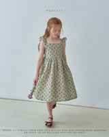 ［ROSETTE］Laila flower one-piece