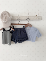 Stereo stripe camisole